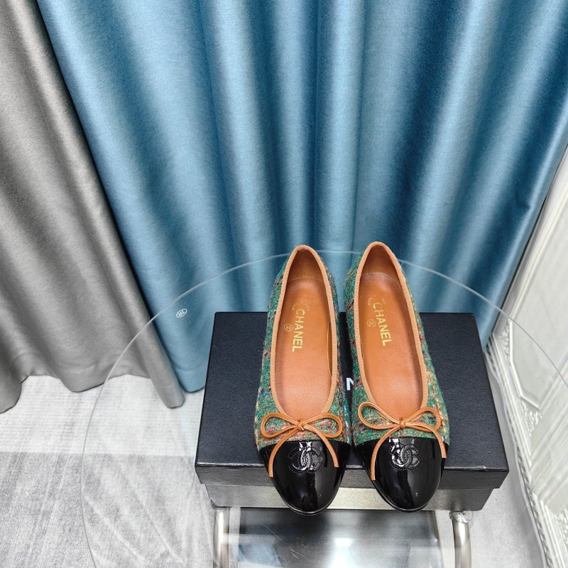 Ch*el flat shoes
